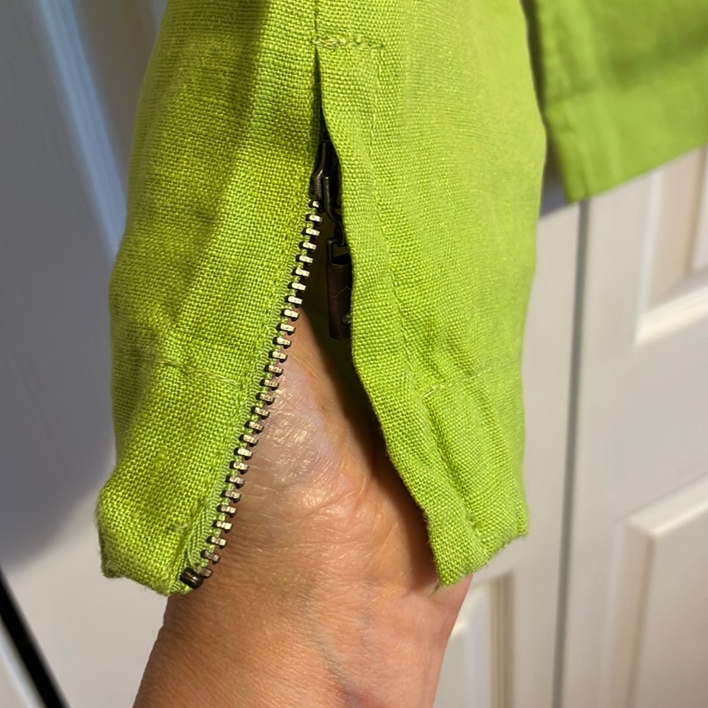 INC Beach Lime Green Capris, NWOT - Picture 2 of 9